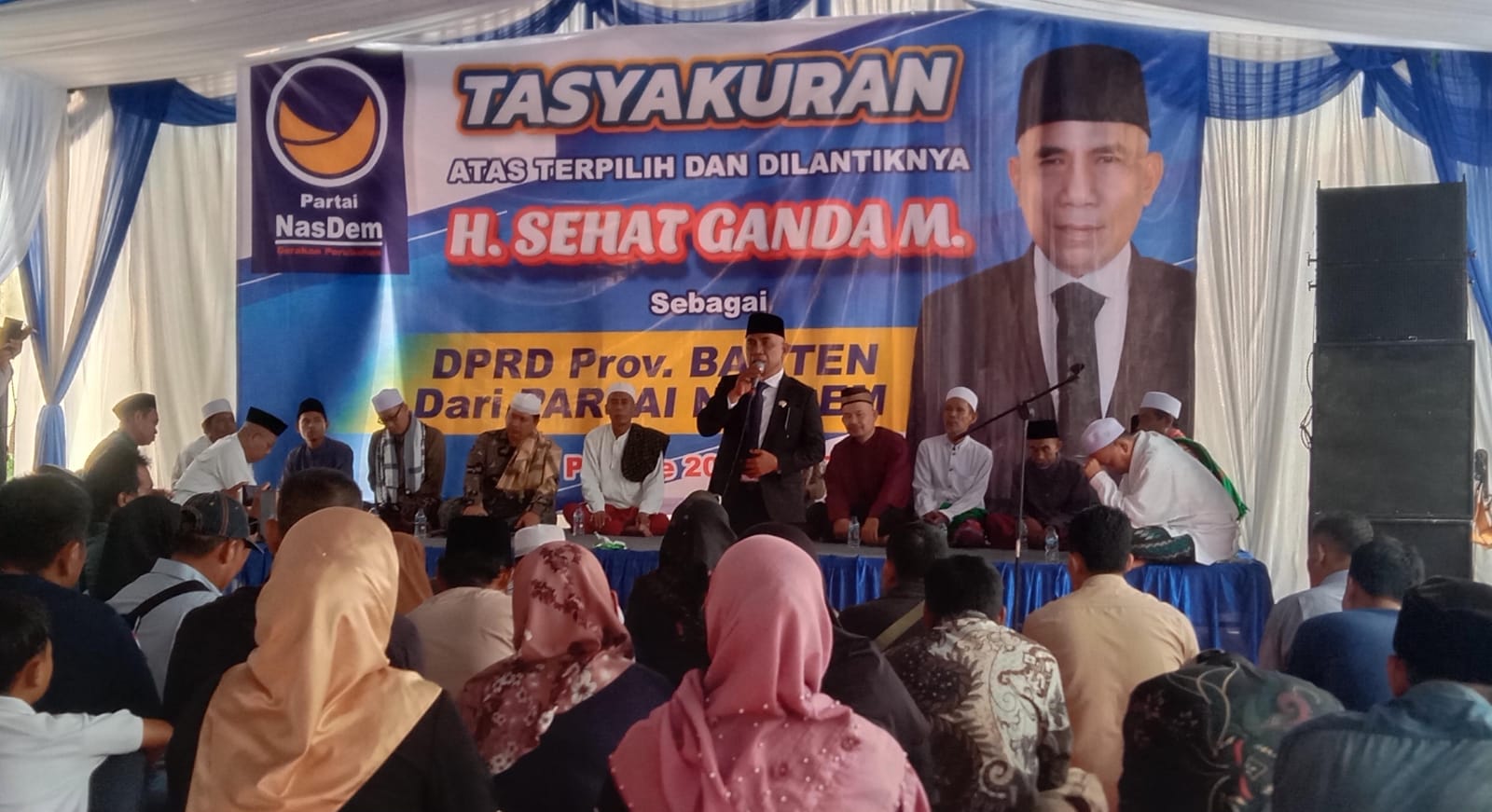 Terpilih Anggota DPRD Provinsi Banten Periode 2024-2029: H. Sehat Ganda Mungkur (SGM) Gelar Tasyakuran