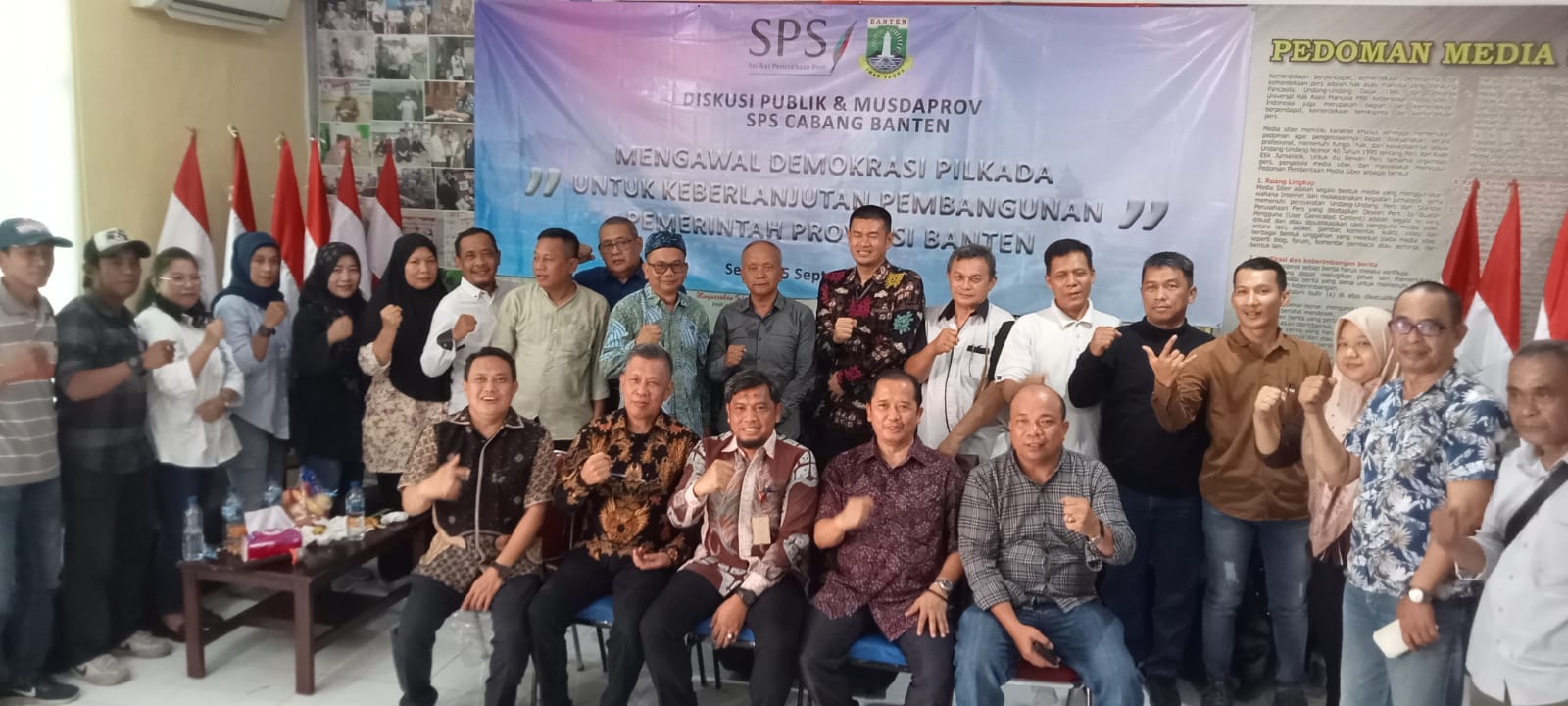 Musdaprov SPS Banten Berlangsung: Muzdalifah Terpilih Sebagai Ketua Baru