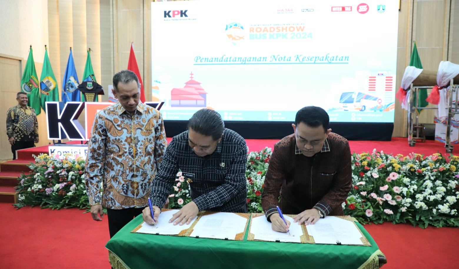 Kanwil BPN Banten Tandatangani Nota Kesepakatan Percepatan Pensertipikatan dan Penanganan Perkara Sengketa dan Konflik Tanah Pemerintah Daerah