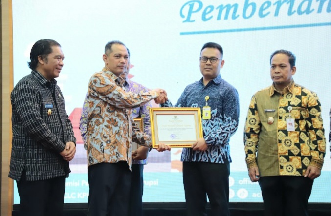 KPK Berikan Penghargaan untuk Kantor Pertanahan Kota Tangerang dan Kabupaten Tangerang