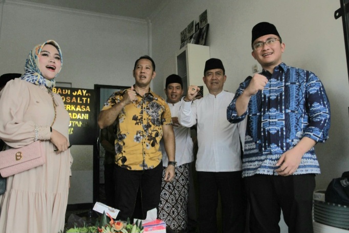 Resmikan Posko Pemenangan Relawan, Andika Hazrumy: Insya Allah Menang