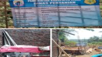 Diduga Pembangunan Proyek Irigasi Perpompaan di Desa Girijagabaya Kecamatan Muncang Asal Jadi 
