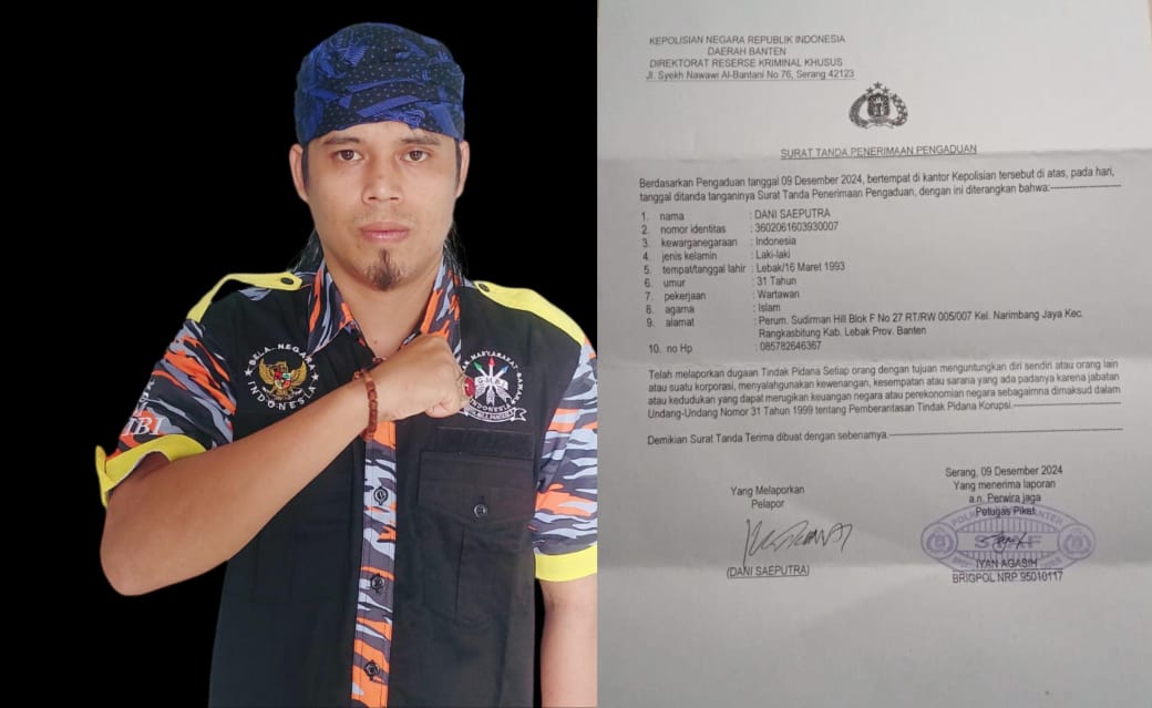 Sekertaris LSM GMBI Distrik Lebak Dukung Tipidkor Polda Banten Tegak Lurus Proses Oknum Kades Cibarengkok Panggarangan