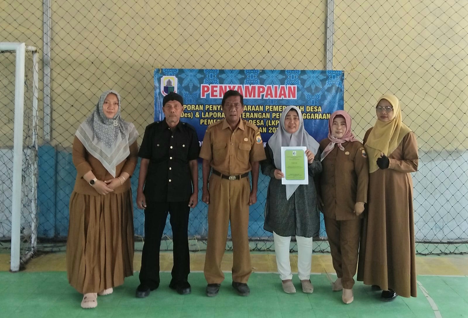 Pemerintah Desa Aweh Gelar Pelaksanaan Penyimpanan LPPD dan LKPPD TA. 2024