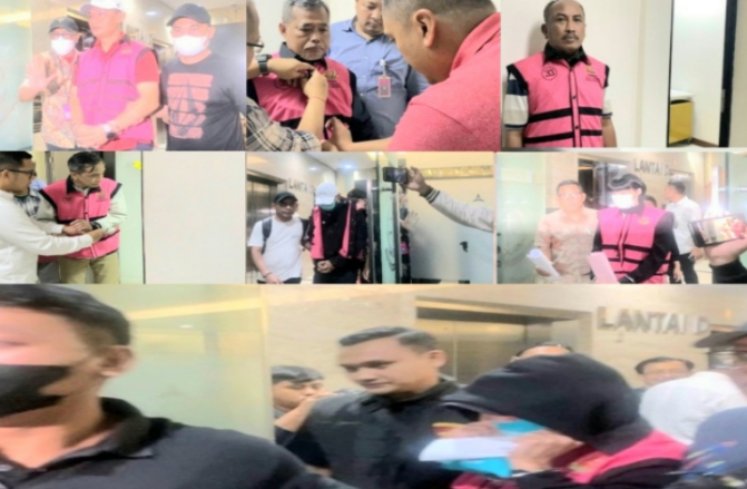 Inilah Deretan Beberapa Nama Oknum Hakim dan Pengacara yang Ditahan Jaksa di Kasus Vonis Lepas Korupsi Migor