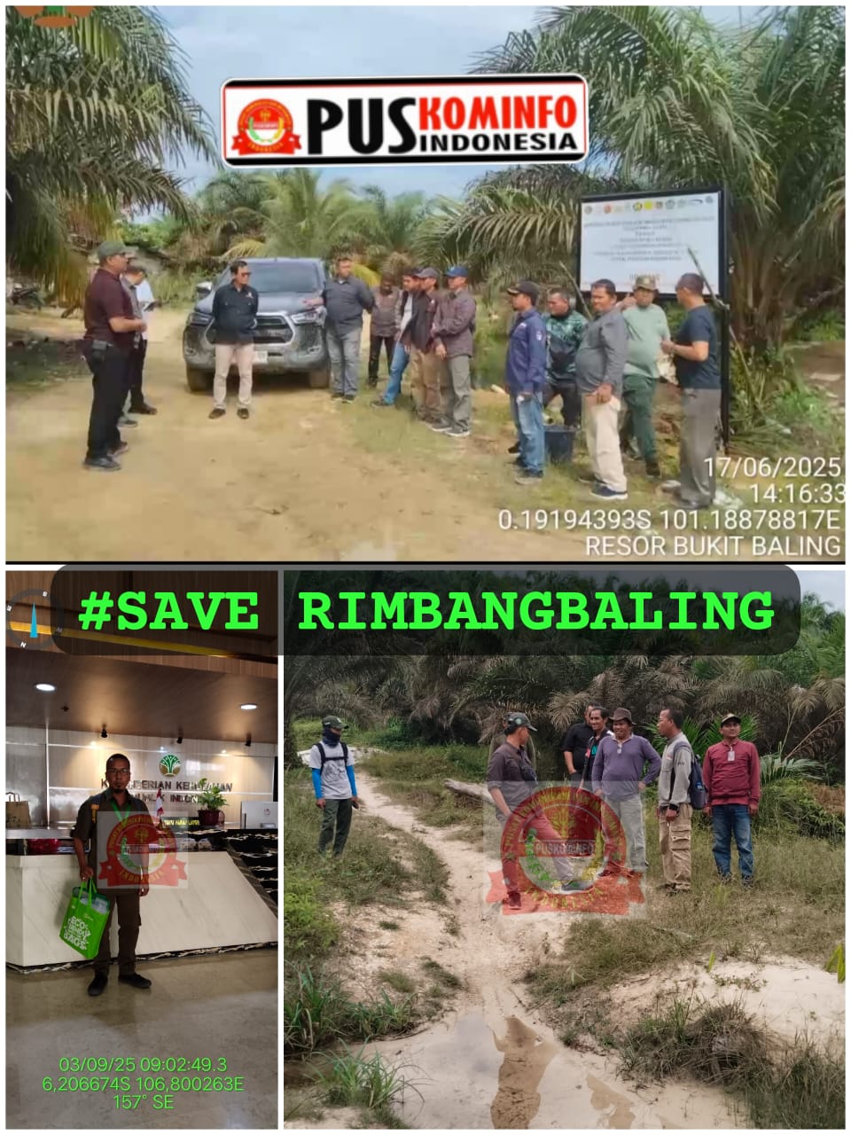 Ketua Puskominfo Indonesia DPD Riau Minta Kementerian Kehutanan Lakukan RHL di Kawasan SM Rimbang Baling