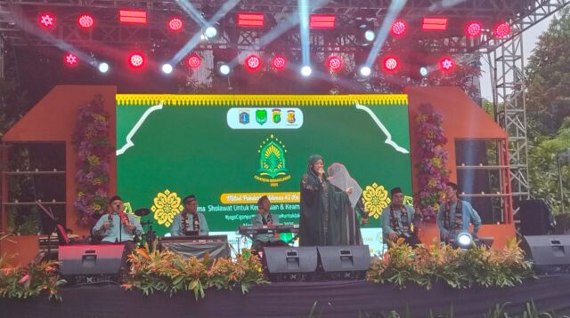 Gema Shalawat Warnai Milad ke-8 Pokdarkamtibmas 42 Ciganjur