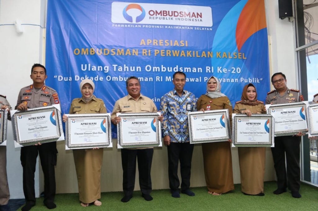 Ombudsman RI Apresiasi Pelayanan Publik Polda Kalsel dan Polres Banjarbaru