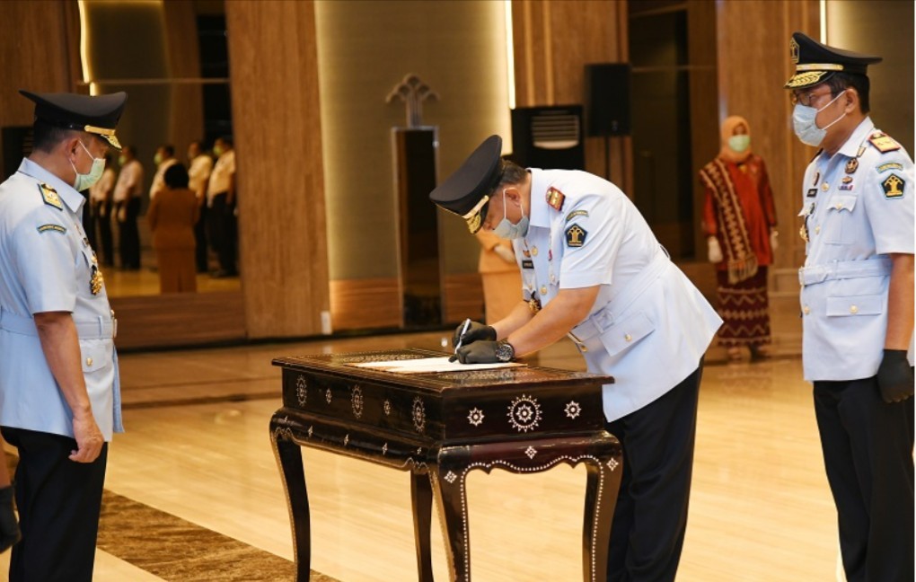 Kakanwil Kemenkumham Baru Diminta tetap Produktif dan inovatif di Tengah Pandemi