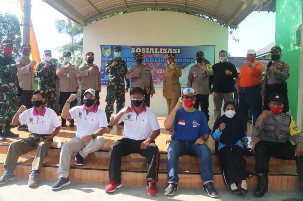 Karolog Polda Jatim Tinjau Kampung Tangguh