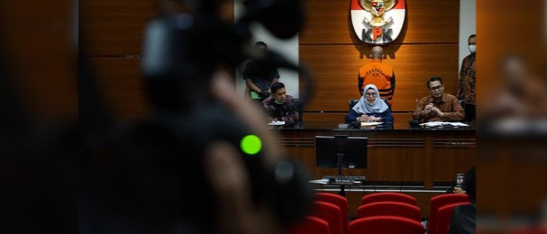 KPK Tahan Tersangka TAG, Kasus Kerjasama Pengangkutan Bidang Pelayaran