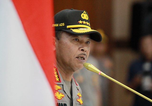 Kapolri Beri Kenaikan Pangkat Luar Biasa Polisi Korban Penyerangan Orang Tidak Dikenal di Kalsel Kapolri Jenderal Pol Idham Aziz Dery Ridwansah 6 640x447 1