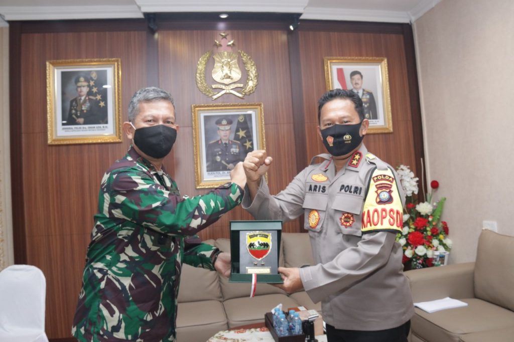 Pangdam I/Bukit Barisan Kunjungan Kerja di Polda Kepri