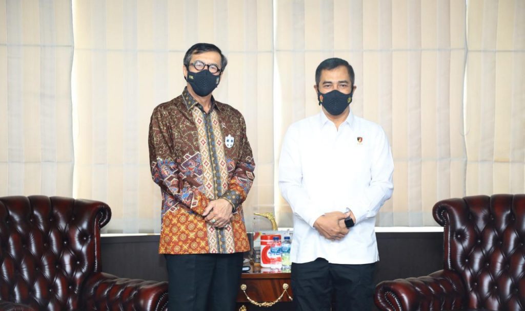 Kabareskrim Polri dan Menkum HAM Bahas Kerja Sama Bantuan Hukum Bagi Warga Miskin
