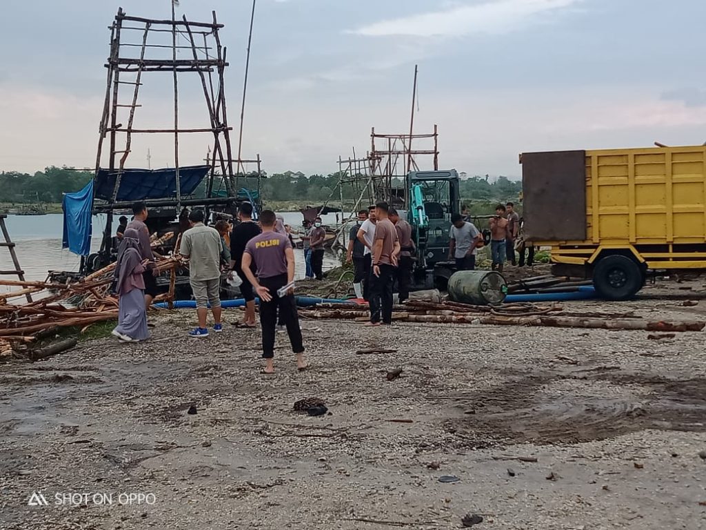 Kapolres Bangka Tengah. tegas. ” Saya akan tunggu sampai dimana Mereka akan berbuat.