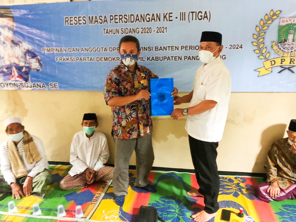 Kegiatan Reses Anggota DPRD Provinsi Banten H.yoyon Sujana S.E Serap Aspirasi Masyarakat