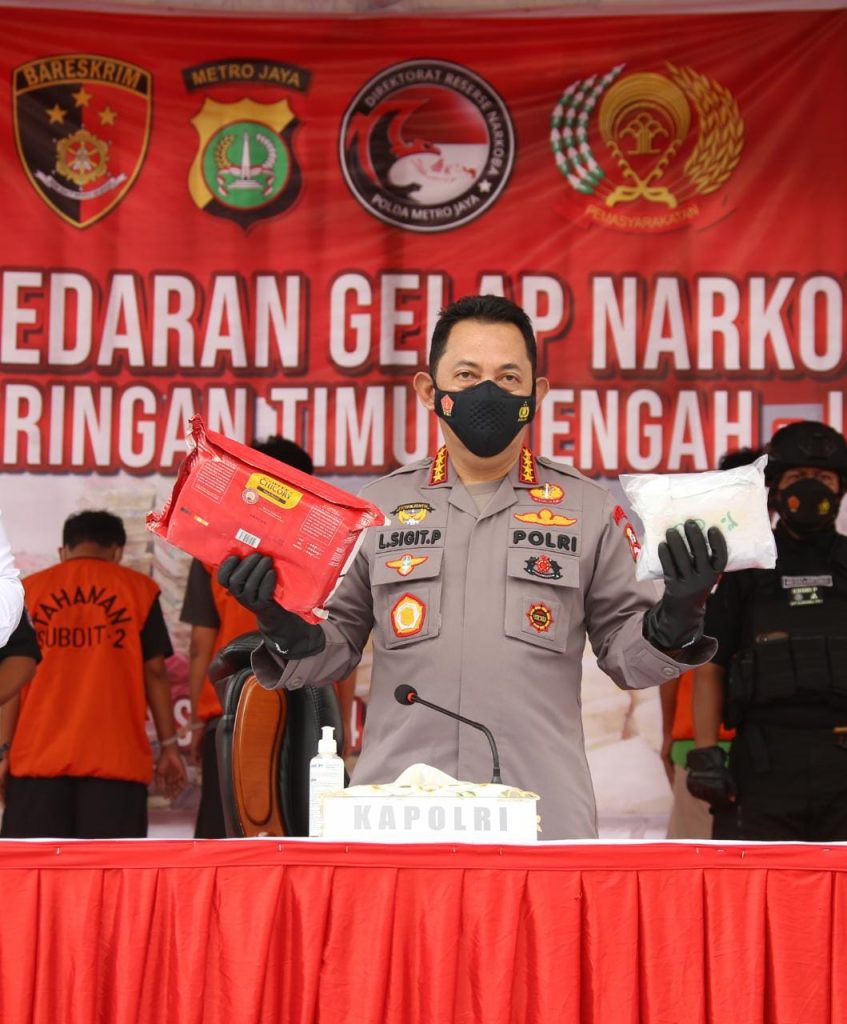 Perang Melawan Narkoba ,Kapolri Intruksikan Seluruh Kapolda Bentuk Kampung Tangguh Narkoba
