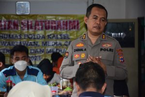 Tingkatkan Sinergi Polri dengan Insan Pers, Polda Kalsel Gelar Makan Siang Bersama