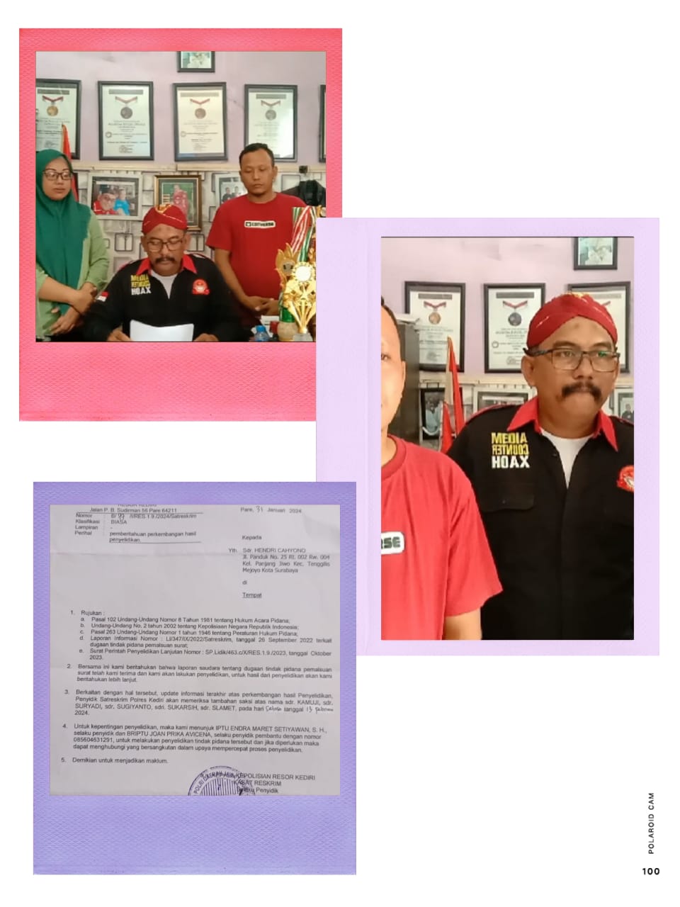 Mantan Kades ini Diduga Jadi Dalang Dalam Penjualan Tanah di Kediri