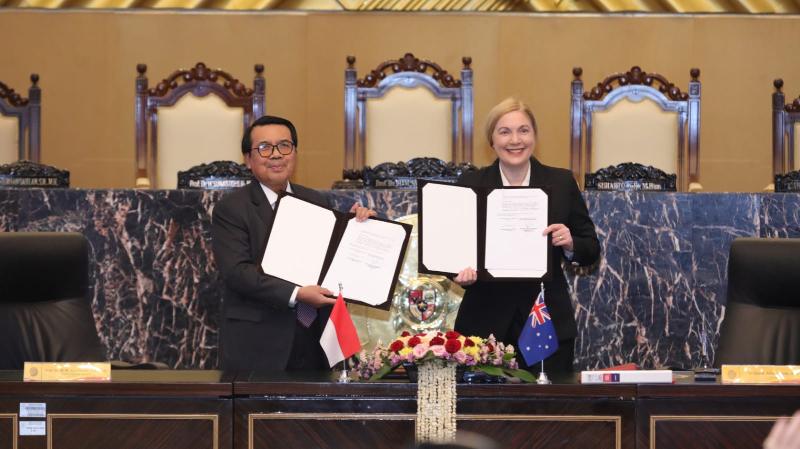 Mahkamah Agung RI Menandatangani Nota Kesepahaman Kerja Sama Yudisial Dengan FCA dan FCFCOA