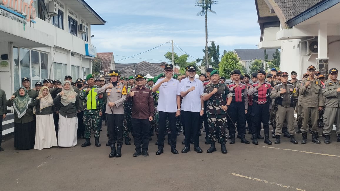 Jaga Ketentraman, TNI Polri Babat Habis Premanisme di Wilayah Kota Sukabumi