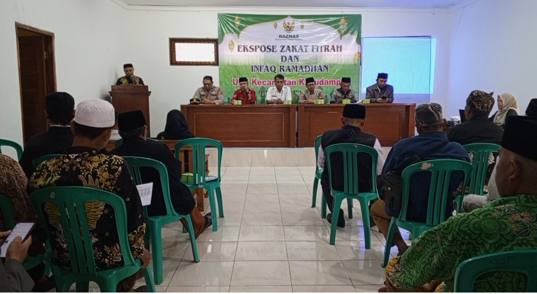 UPZ Kecamatan Kadudampit Gelar Exspose Zakat Fitrah Dan Infaq Ramadhan 1446 Hijriah tahun 2025