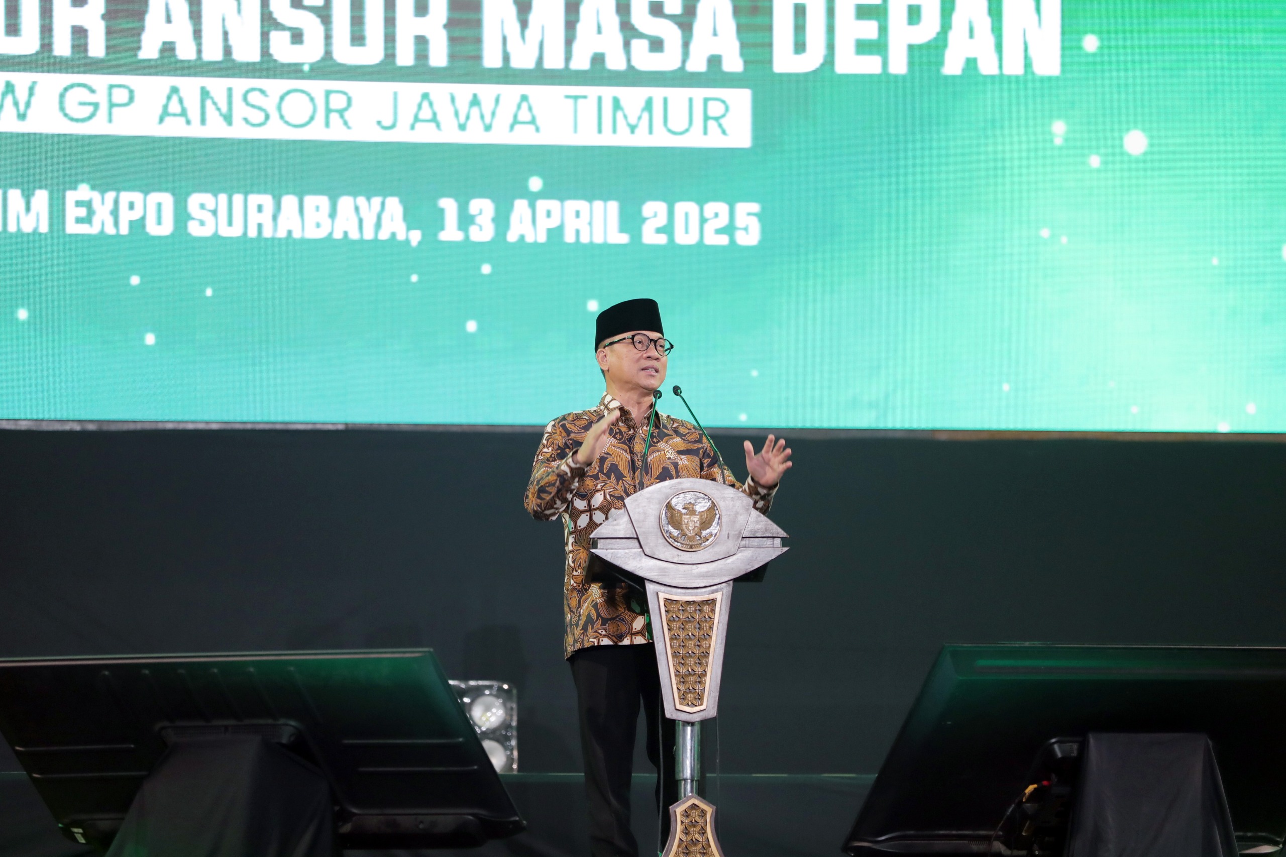 Perkuat Kolaborasi, Mendes Yandri Ingin GP Ansor Manfaatkan Jaringan Dukung Pembangunan Desa