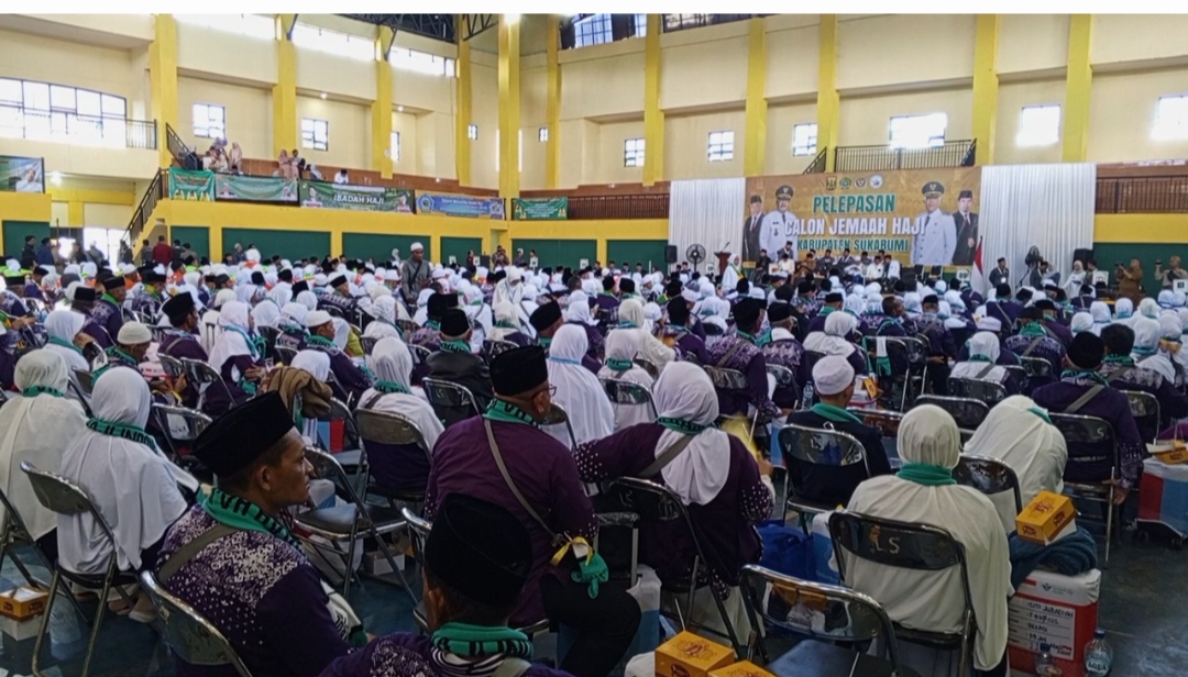 Kemenag Kabupaten Sukabumi Lepas 442 Calon Jama'ah haji Gelombang kedua Kemenag Kabupaten Sukabumi Lepas 442 Calon Jama'ah haji Gelombang kedua