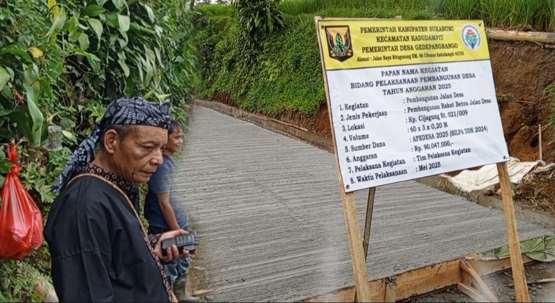 Tingkatkan Aksebilitas Warga, Pemdes Gede Pangrango Betonisasi Jalan Desa Cijagung babakan Tingkatkan Aksebilitas Warga, Pemdes Gede Pangrango Betonisasi Jalan Desa Cijagung babakan
