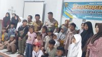 Puluhan Yatim di Desa Cipetir, di berikan Santunan oleh Pemerintah Desa Cipetir