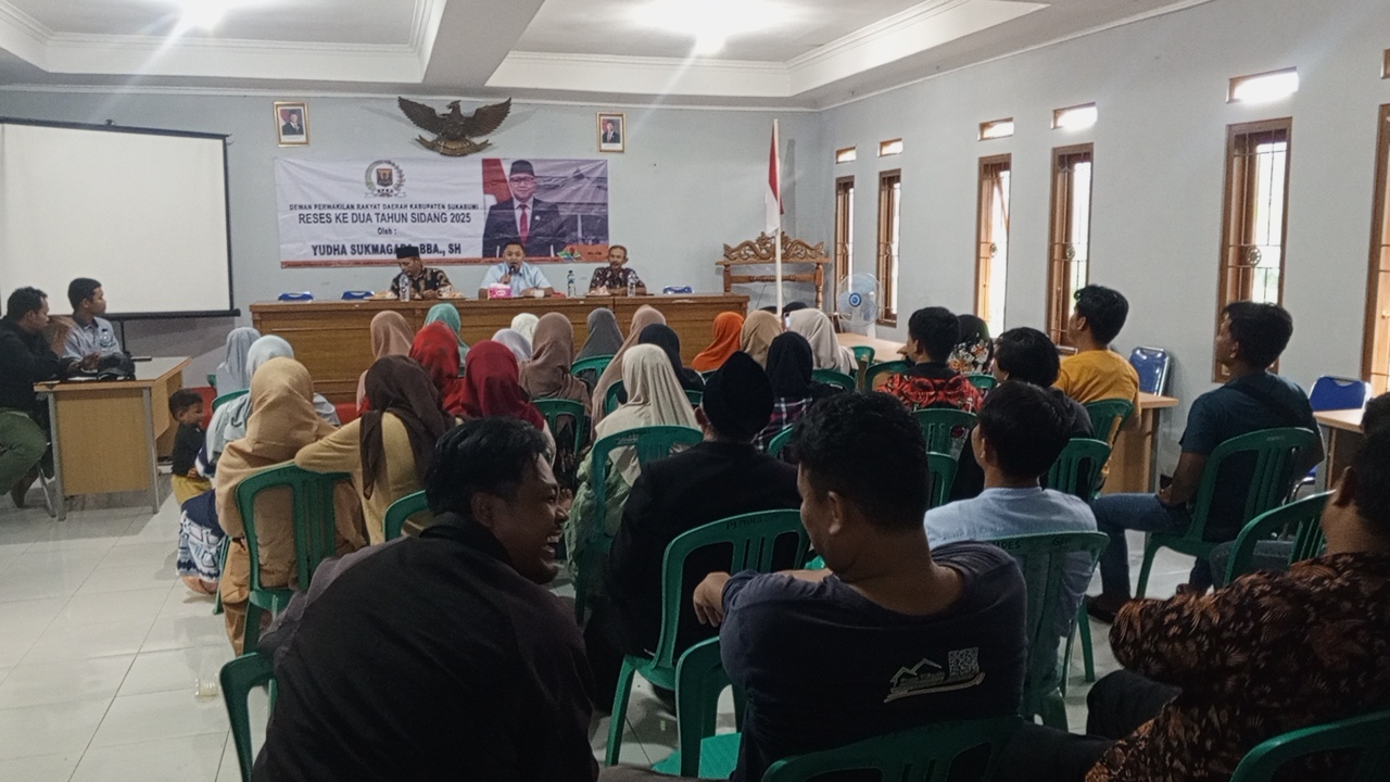 Reses Ke Dua Anggota DPRD Kabupaten Sukabumi Tahun Sidang 2025, Yudha Sukmagara; KIP harus Tepat sasaran