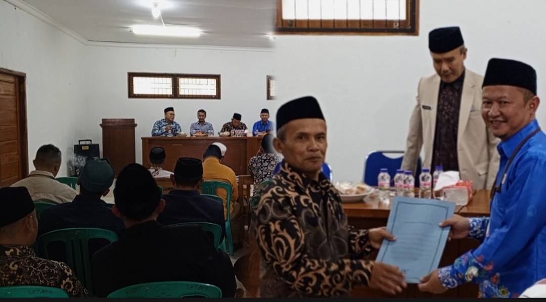 Pisah Sambut Kepala KUA Kecamatan Kadudampit. Ketua KTT Kab. Sukabumi ; H dadin Sosok pemimpin yang Solid