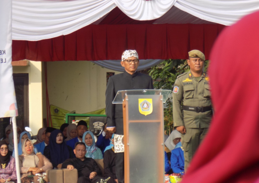 Upacara Hari Jadi Bogor ke-543 di Kecamatan Leuwiliang Tampilkan Nuansa Khas Sunda