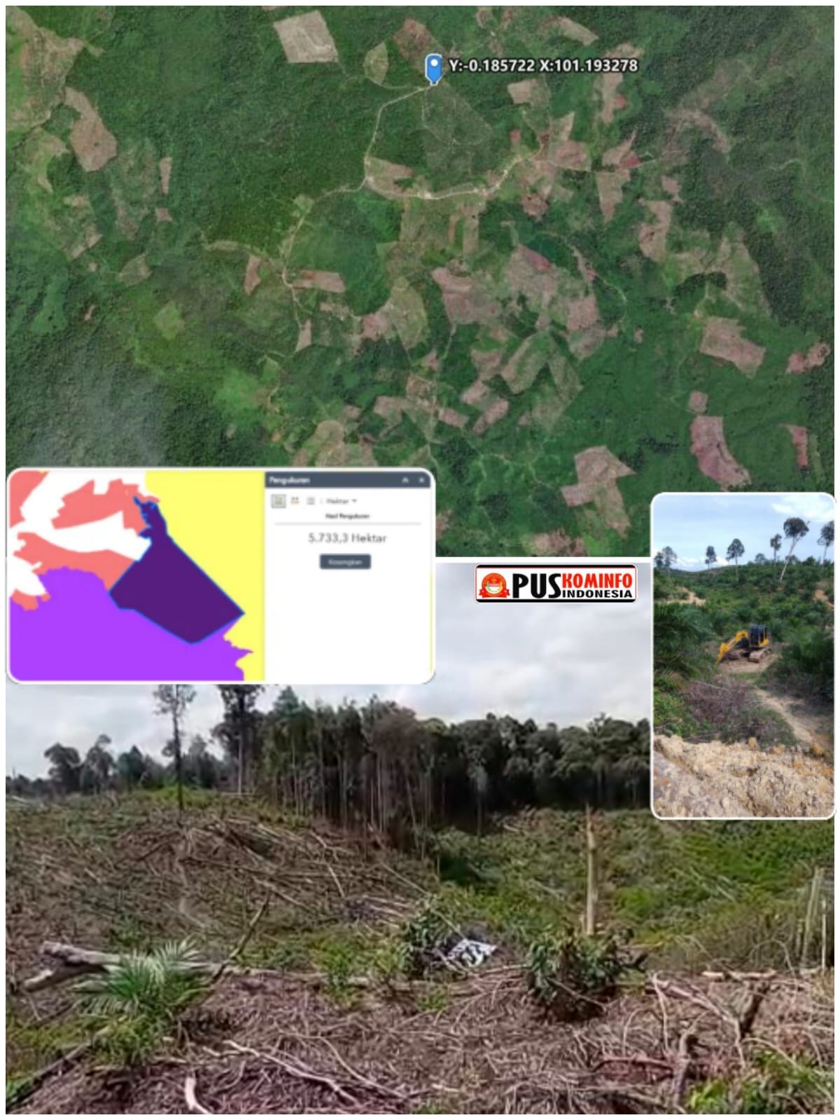 5000 Hektar Kawasan Suaka Margasatwa Rimbang Baling Telah Dirambah! Akankah Bernasib Seperti Tesso Nilo?