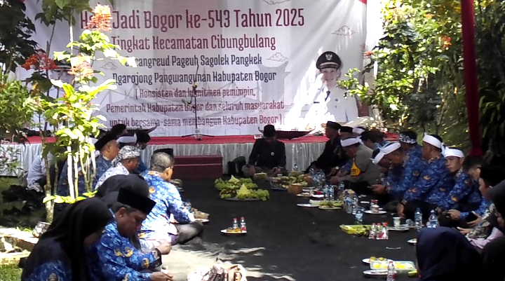 Meriah dan Penuh Makna, Kecamatan Cibungbulang Rayakan HJB ke-543 di Situs Prasasti Ciaruteun