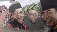 Wajah Para Tokoh Nasional Abadi di Mural, Edukasi Sejarah Lewat Seni Jalanan