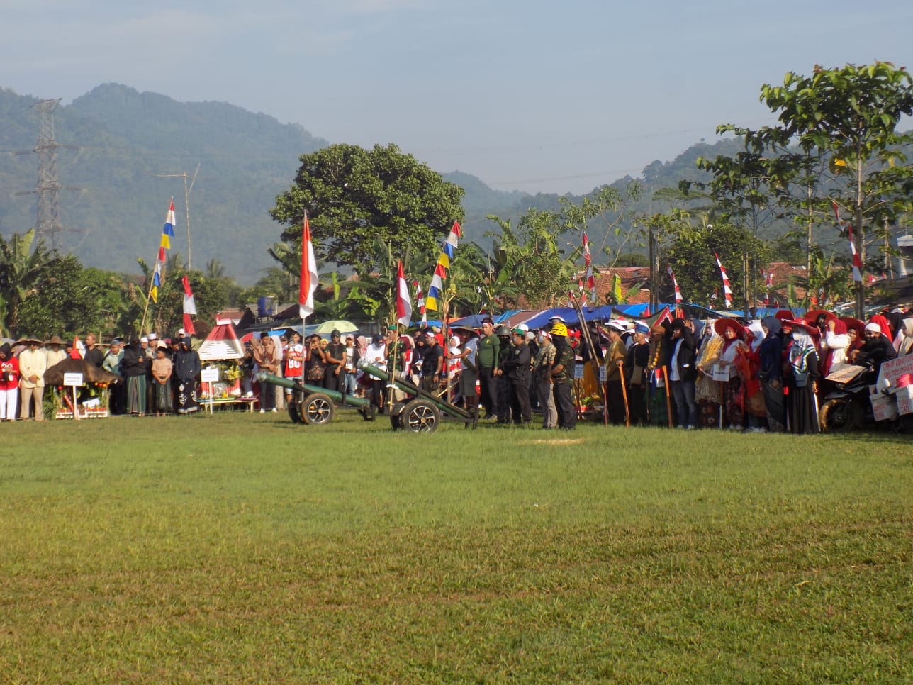 Warga Desa Purasari Meriahkan HUT RI ke-80 di Lapangan Restu Jaya