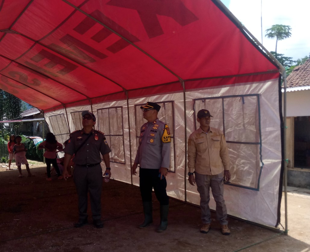Puluhan Rumah di Cianten Rusak Akibat Gempa, BPBD Dirikan Tenda Darurat