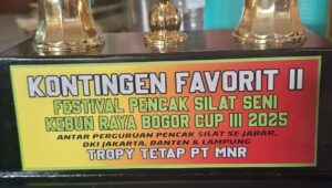 Paguron Silat Sera Jagalawang Raih 11 Medali dan Kontingen Favorit di Kebun Raya Cup III 2025