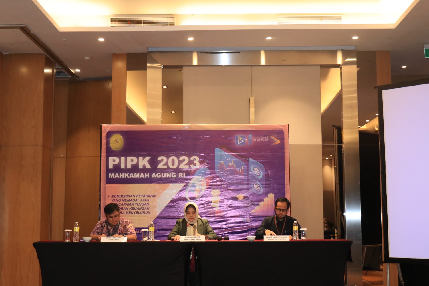 Kepala Biro Perlengkapan Membuka Acara PIPK Mahkamah Agung RI Tahun 2023 Kepala Biro Perlengkapan Membuka Acara PIPK Mahkamah Agung RI Tahun 2023