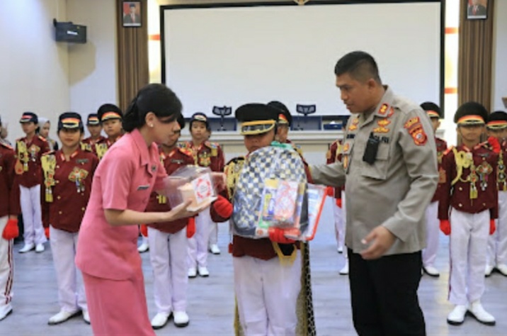 Kapolres Sukabumi Berikan Apresiasi Kepada Polisi Cilik Polres Sukabumi yang Berprestasi