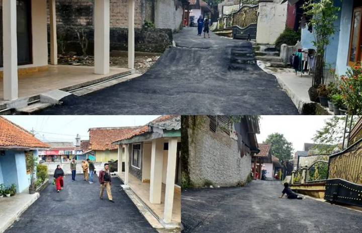 Manfaatkan Dana Desa, Sejumlah Infrastruktur Dibangun Oleh Pemdes Cimanggu 2