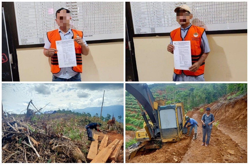 Gakkum KLHK Menahan Dua Tersangka Perambahan Hutan di Sulawesi Selatan