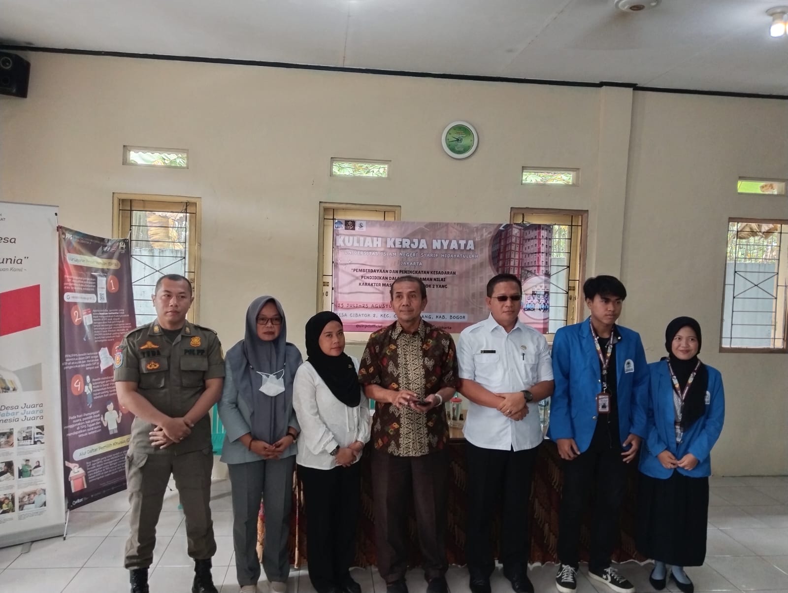 Pengabdian KKN UIN Jakarta di Desa Cibatok 2