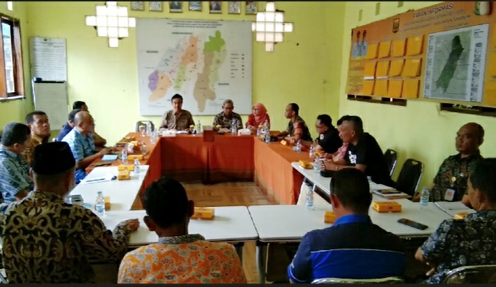 Jelang Aksi Tanam Menanam Di lapang Cijagung Asda Kabupaten Sukabumi Gelar Rapat Bersama Muspika Kadudampit