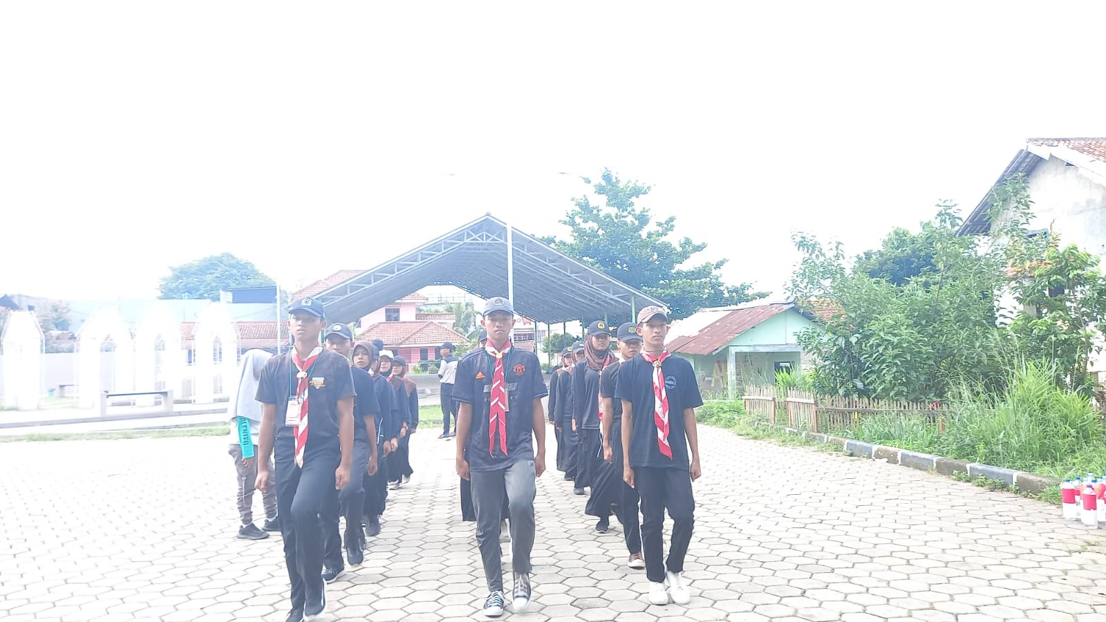 Genap Berusia 62 Tahun Gerakan Pramuka, Pasukan Unit Satria Wiratama Kwartir Ranting Leuwiliang Siap Unjuk Gigi