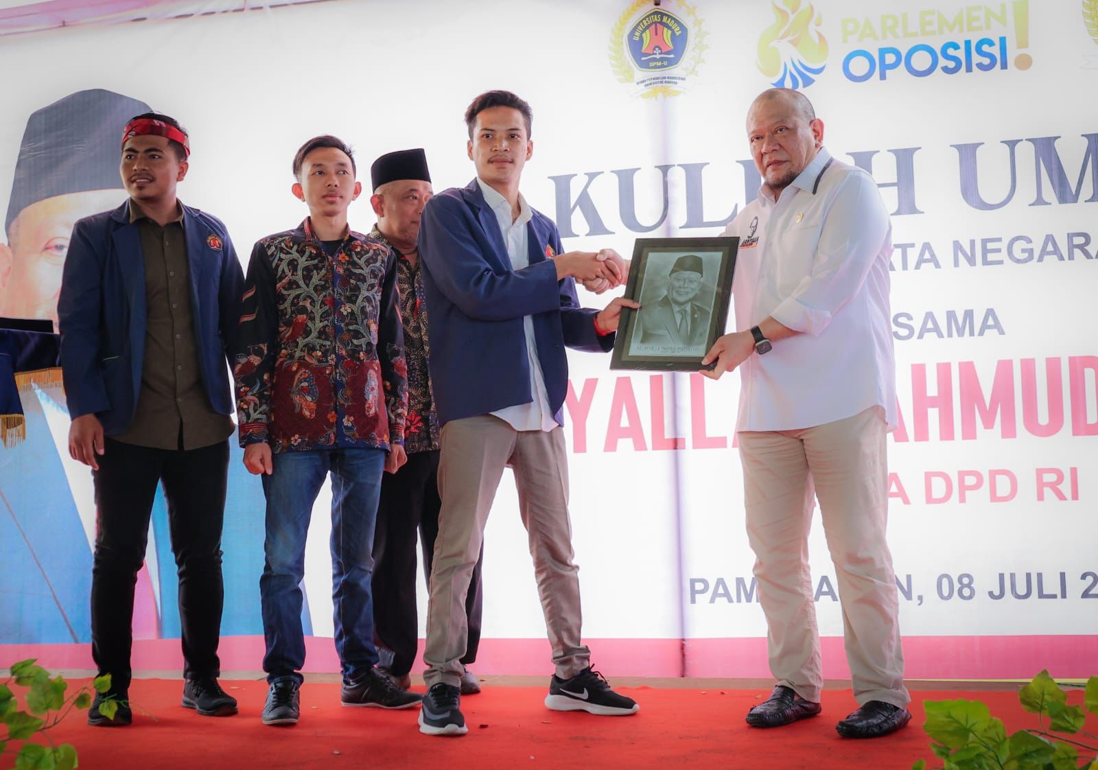 Perjuangkan Madura Jadi Provinsi, Civitas Akademika Universitas Madura Titip Aspirasi ke Ketua DPD RI