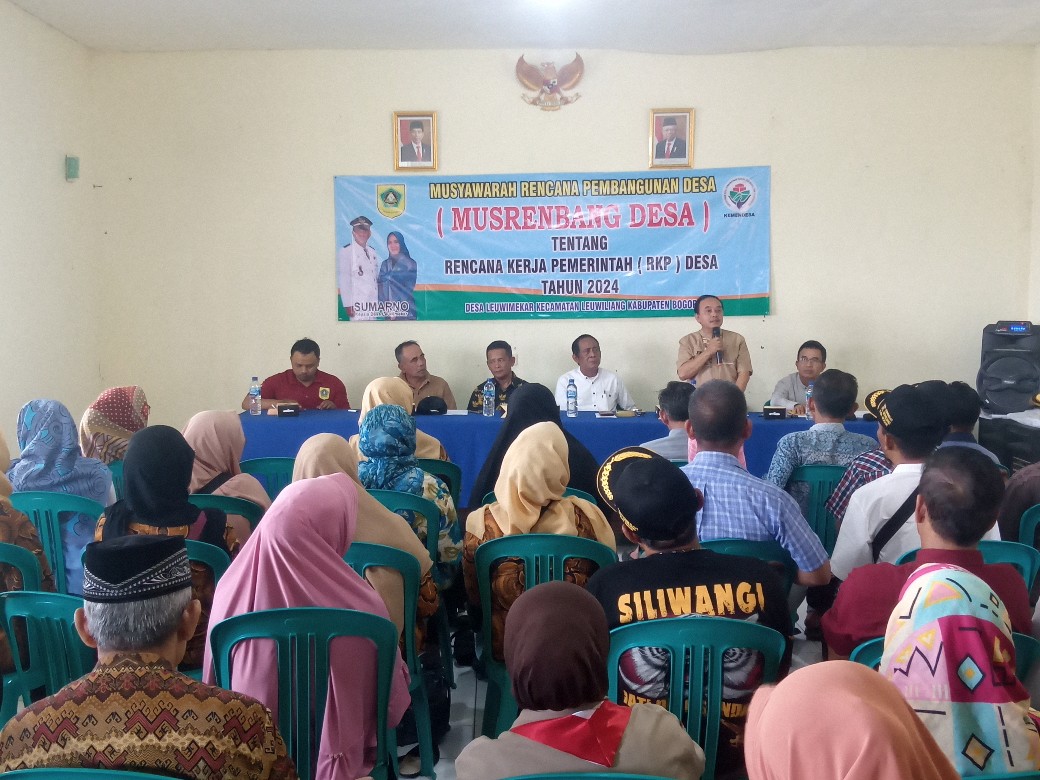Pemdes Leuwimekar Gelar MUSRENBANGDes Tahun 2025 dan RKPDes 2024 Pemdes Leuwimekar Gelar MUSRENBANGDes Tahun 2025 dan RKPDes 2024