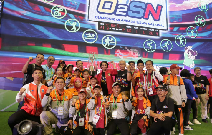 DKI Jakarta Juara Umum Olimpiade Olahraga Siswa Nasional Tahun 2023
