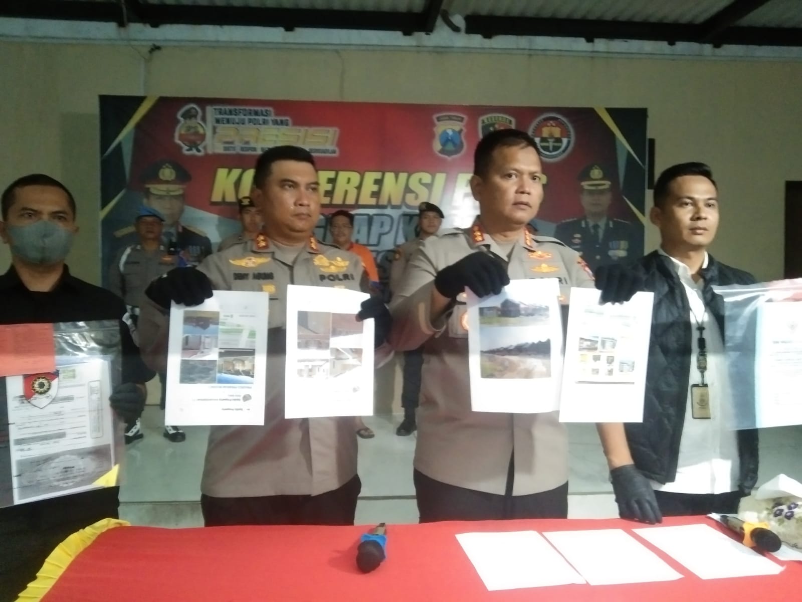Polresta Sidoarjo Ungkap Kasus Penipuan Dan Penggelapan Atas Penjualan Perumahan Yang Belum Diselesaikan Status Hak Atas Tanahnya